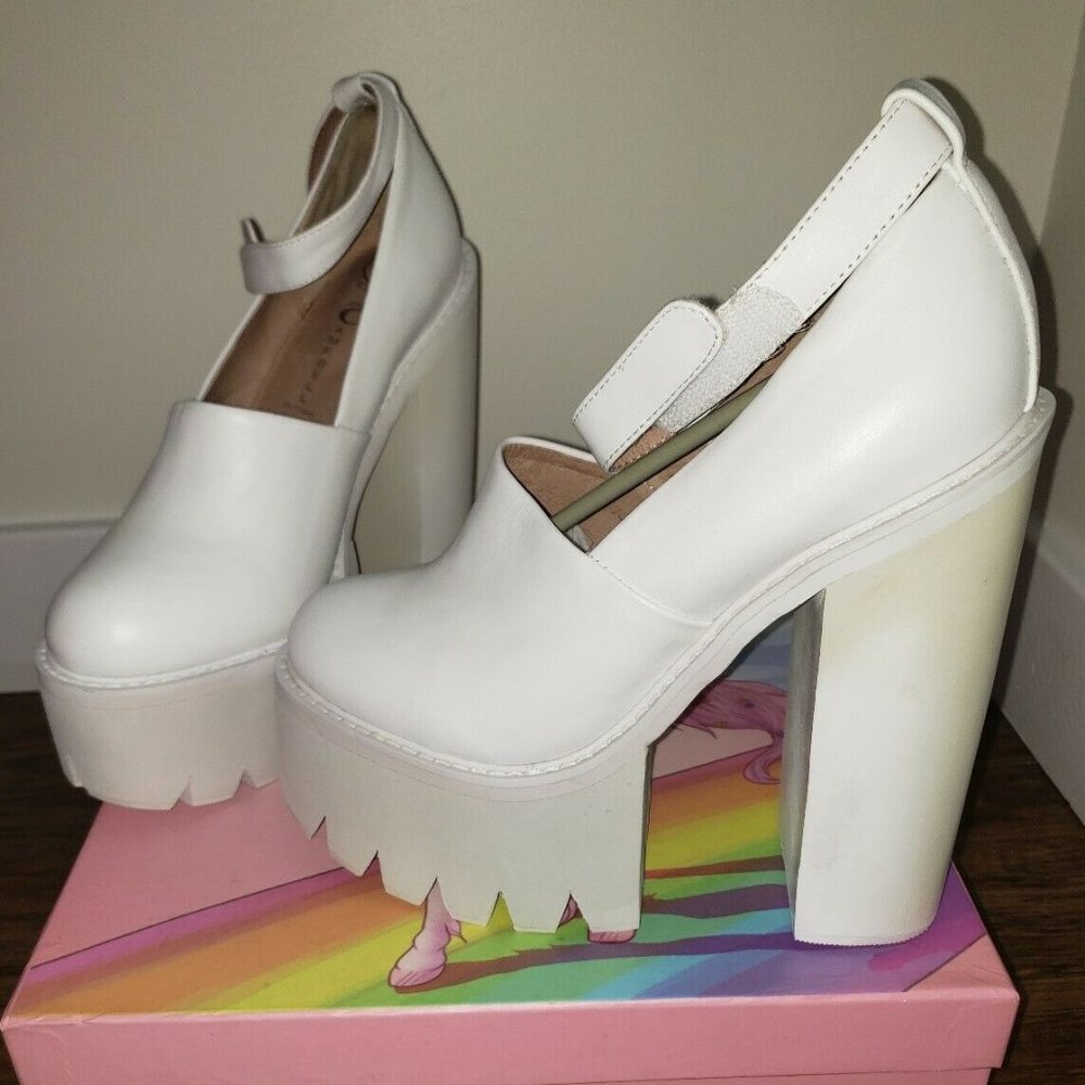 Jeffrey Campbell Scully Platform Heels Size 10